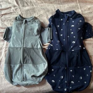 Snoo Happiest Baby Swaddles Set of 2 S and M